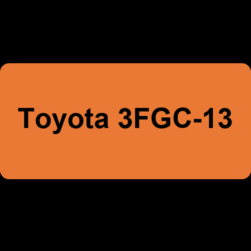 Toyota 3FGC-13